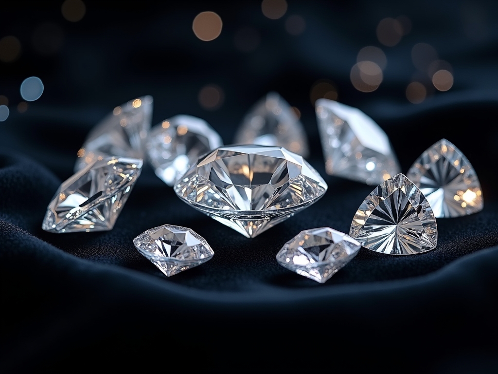 A collection of dazzling diamonds
