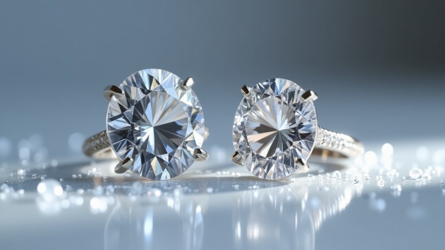 Diamond and White Sapphire