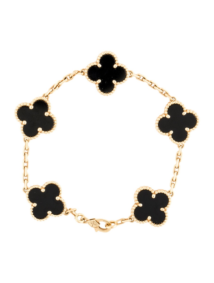 Van Cleef & Arpels Vintage Alhambra 5 Motif Bracelet