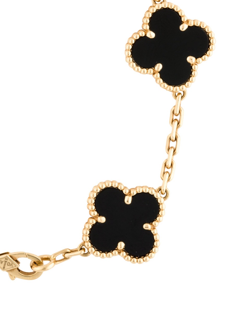 Van Cleef & Arpels Vintage Alhambra 5 Motif Bracelet